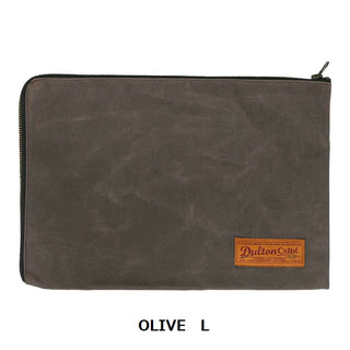 DULTON ( ダルトン ) WAX CANVAS TOOL POUCH ワックス キャンバス ツール ポーチ | Sサイズ | Lサイズ | キャメル | オリーブ | シンプル | コットン100% | ビンテージ感 | T21-0338 | だるとん | 小物入れ | 旅行