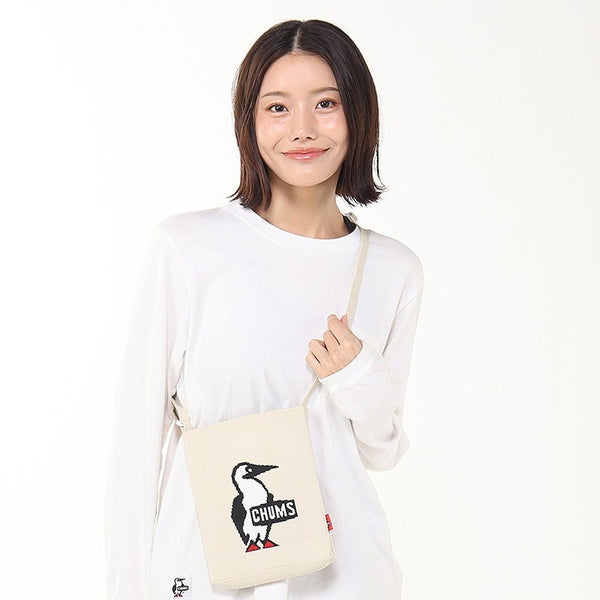 CHUMS ( チャムス ) ジャカードニットミニショルダーバッグ | ショルダーバッグ | バッグ | かわいい | ニット生地 | ジャカード編み | エコバッグ | サブバッグ | アウトドア | レジャー | お出かけ | CH60-3936 | ちゃむす