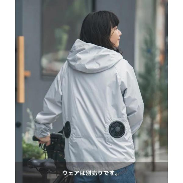 KiU ( キウ ) キウ ×「空調服(R)」 スターターキット | K308 | ファン | 熱中症対策 | アウトドア | 外遊び | レジャー | キャンプ | BBQ | バーベキュー | 夏 | 暑さ対策 | 外仕事 | 畑仕事 | 風量調節