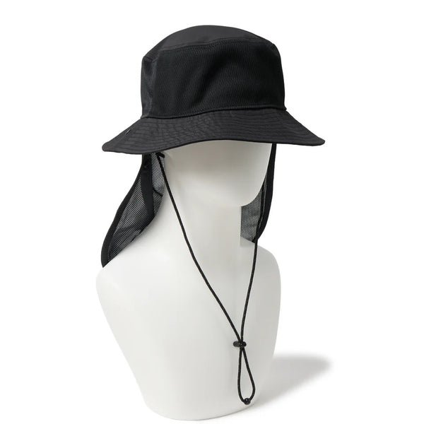 NEW ERA ( ニューエラ ) アドベンチャーライト サンシェード Tech Multi Mesh ブラック | アウトドア | 帽子 | ハット | サファリハット | お出かけ | 登山 | ハイキング | レジャー | 日よけ | UVカット | 14774344 | にゅーえら
