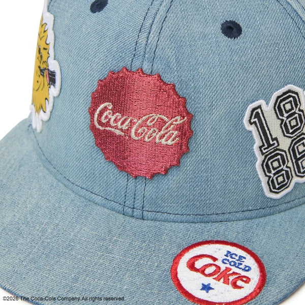 NEW ERA ( ニューエラ ) 9FIFTY Coca-Cola コカ･コーラ コカコーラ ウォッシュドデニム デニムキャップ 9FIFTYキャップ ベースボールキャップ キャップ 帽子 メンズキャップ レディースキャップ ユニセックス キャップ コカコーラキャップ Coca-Colaキャップ 15154801