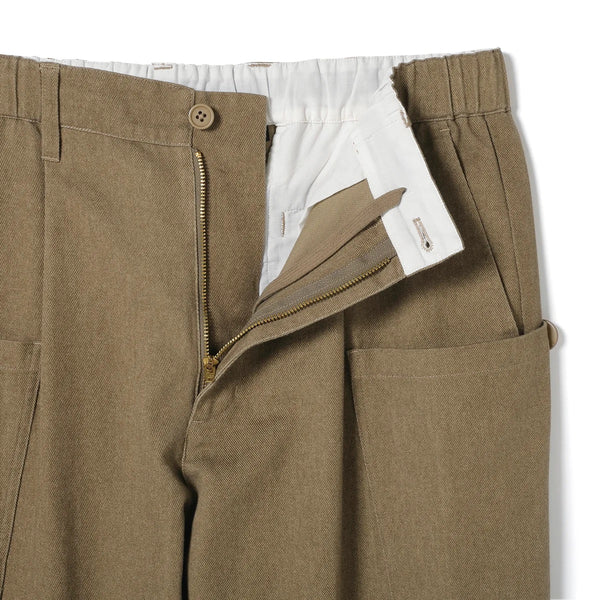 GRIP SWANY ( グリップスワニー ) GSMP-241 VINTAGE LIKE WIDE CAMP PANTS パンツ ロングパンツ アウトドア キャンプ メンズ イージーパンツ リラックス コットン100％ タウンユース