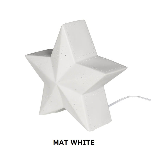 DULTON ( ダルトン ) PORCELAIN STAR LIGHT  ポーセリン スター ライト | 光る | ランプ | LED | 寝室 | 星 | 星型 | 置物 | インテリア | 可愛い | リビング | 玄関 | プレゼント | CMD-0910 | だるとん | クリスマス