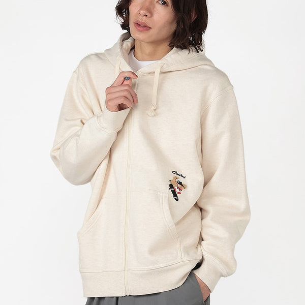 CHUMS ( チャムス ) フラッフィーブービージップパーカー パーカー フーディー メンズ レディース ユニセックス オーバーサイズ 男女兼用 カジュアル 秋冬 ビッグシルエット ブービー 普段使い おしゃれ 綿100％ CH00-1581