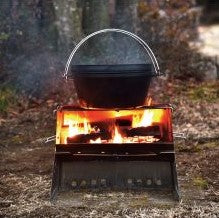 UNIFLAME ( ユニフレーム ) 薪グリル II 焚火 | 焚火台 | キャンプ | アウトドア | 料理 | 大きめ | ファミリーキャンプ