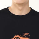 CHUMS ( チャムス ) スペースブービーブラッシュドロングスリーブTシャツ | ロンT | ロングTシャツ | 長袖 | ウェア | トップス | 宇宙 | オーバーサイズ | コットン | プリントT | オシャレ | お出かけ | CH01-2633 | ちゃむす