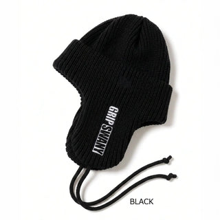 GRIP SWANY ( グリップスワニー ) NEW ERA KNIT TRAPPER ニューエラ 帽子 ニット帽 ニット ニット帽子 コラボ おしゃれ 秋冬 ニットキャップ メンズ レディース ユニセックス シンプル デイリー