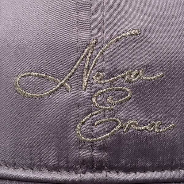 NEW ERA ( ニューエラ ) 9TWENTY Valentine's Day サテン ニューエラロゴ アッシュグレー | 帽子 | キャップ | オシャレ | 14908291 | サイズ調整 | アウトドア | レジャー | キャンプ | にゅーえら