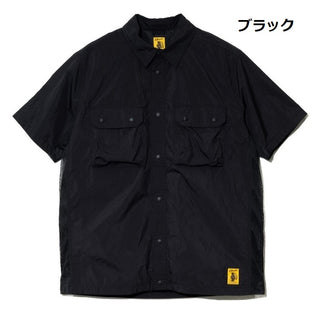 COBMASTER ( コブマスター ) リップナイロン / メッシュ半袖シャツ | MENS | メンズ | シャツ | 半袖 | 軽量 | 快適 | アウトドア | オシャレ | お出かけ | ウェア | 春夏 | フェス | キャンプ | レジャー | カジュアル | 450203 | こぶますたー
