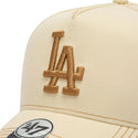 '47 ( フォーティーセブン ) '47 エムブイピー ロサンゼルス・ドジャース Contrast Stitch ナチュラル | 帽子 | キャップ | ステッチワーク | シンプル | サイズ調整 | アウトドア | お出かけ | レジャー | キャンプ | 14858412