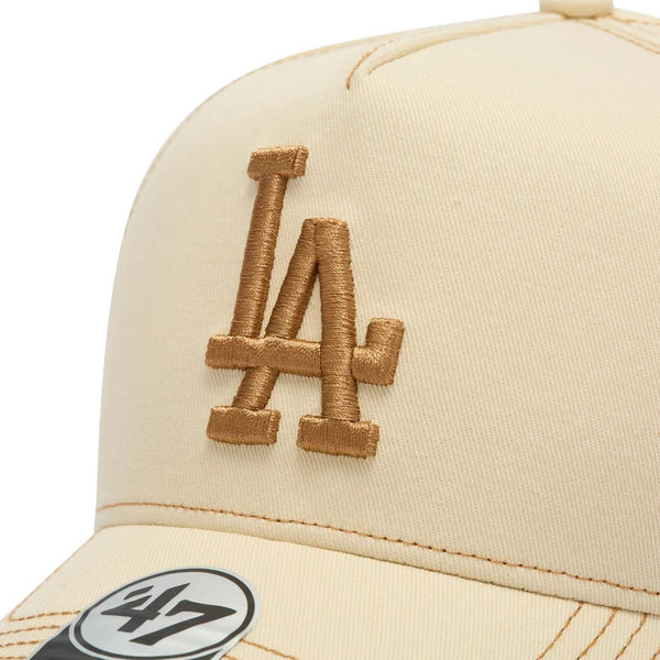 '47 ( フォーティーセブン ) '47 エムブイピー ロサンゼルス・ドジャース Contrast Stitch ナチュラル | 帽子 | キャップ | ステッチワーク | シンプル | サイズ調整 | アウトドア | お出かけ | レジャー | キャンプ | 14858412