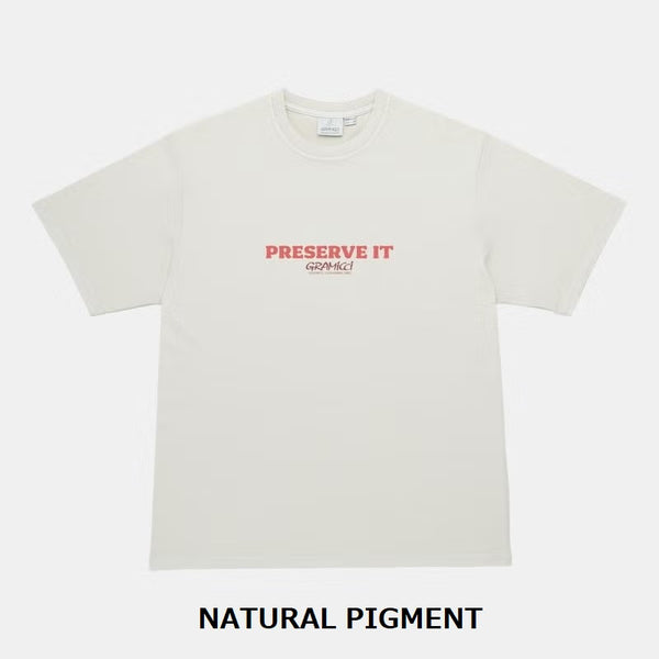 GRAMICCI ( グラミチ ) FOOTPRINTS TEE PIGMENT DYED フットプリントTシャツピグメントダイ | シャツ | Tシャツ | アパレル | 半袖 | 半袖Tシャツ | G6SU-T119 | カジュアル | バックプリント | ぐらみち