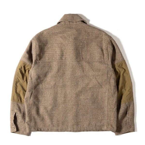 GRIP SWANY ( グリップスワニー ) 【 GSMJ-058 】 MACKINAW JACKET | ジャケット | アウター | 上着 | アウトドア | レジャー | キャンプ | 冬 | 防寒 | マッキノージャケット | ウール調 | メンズ | アパレル | ウェア | ぐりっぷすわにー