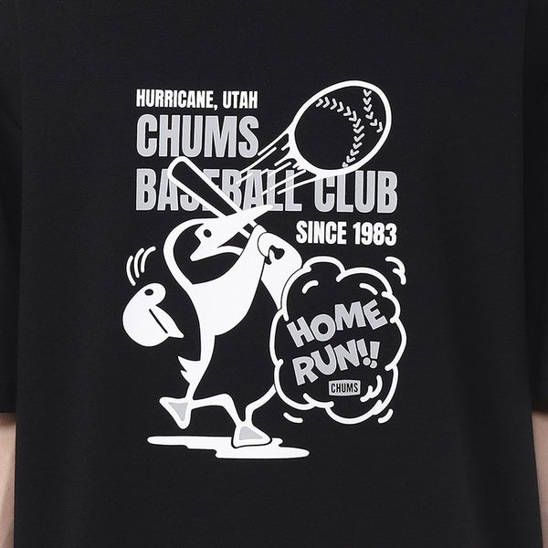 CHUMS ( チャムス ) チャムスベースボールクラブTシャツ | トップス | Tシャツ | ウェア | 半袖 | 半袖シャツ | 野球 | グラフィックTシャツ | プリントTシャツ | 接触冷感 | 速乾 | ちゃむす | CH01-2782
