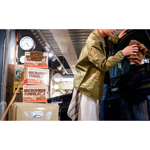 DULTON ( ダルトン ) MICROFIBER TOWELS - LC EDITION マイクロファイバータオルセット LCエディション | 掃除 | ふわふわ | 厚手 | 雑巾 | 吸水 | 多機能 | カーケア | 洗車 | マイクロファイバー | ランドクルーザー | LCX24-0765BR | だるとん