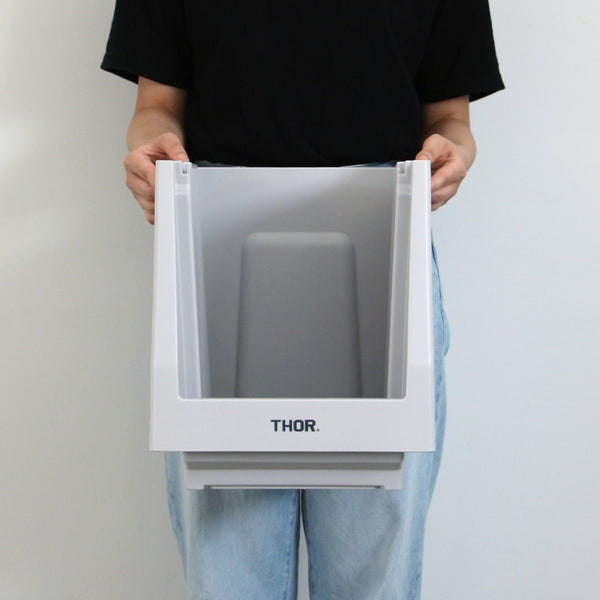 THOR ( ソー ) スタッキング シェルフコンテナー | 50L |  20L | 前開き式 | 収納棚 | 本体 | 棚 | 積み重ね | シンプル | 収納 | 自宅 | 整理整頓