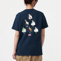 CHUMS ( チャムス ) ブービーオニギリフレンズTシャツ | 半袖 | 半袖Tシャツ | Tシャツ | 夏服 | バックプリント | 可愛い | オシャレ | おにぎり | 食べ物モチーフ | CH01-2743 | ちゃむす | コットン100%