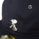 NEW ERA ( ニューエラ ) 59FIFTY ソフトバックラム Soft Buckram Vintage PEANUTS ピーナッツ フェイデッドブラック | 帽子 | キャップ | スヌーピー | 日よけ | 綿 | フラットバイザー | ユニセックス | 14865372 | にゅーえら