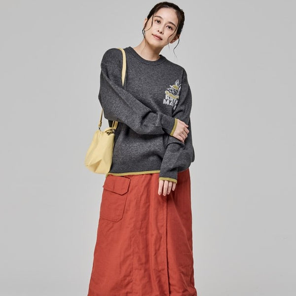 KRIFF MAYER ( クリフメイヤー ) もちのびニット ( ラビット ) MENS | LADYS | メンズ | レディース | ユニセックス | 2523101 | 伸縮性 | 動きやすい | スウェット | ウール | もこもこ | 冬 | お出かけ | オシャレ