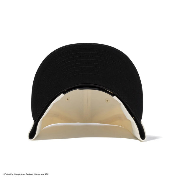 NEW ERA ( ニューエラ ) 9FIFTY ドラえもん キャップ | ブラック | クローム | 帽子 | 日よけ | ユニセックス | サイズ調整 | フラットバイザー | アウトドア | キャンプ | アジャスタブル | 14935422 | 14935421 | にゅーえら