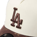 NEW ERA ( ニューエラ ) 9FORTY A-Frame トラッカー MLB Jacquard ロサンゼルス・ドジャース ブラウン | 帽子 | キャップ | サイズ調整 | ユニセックス | ジャカード | オシャレ | 日よけ | 14744915 | にゅーえら