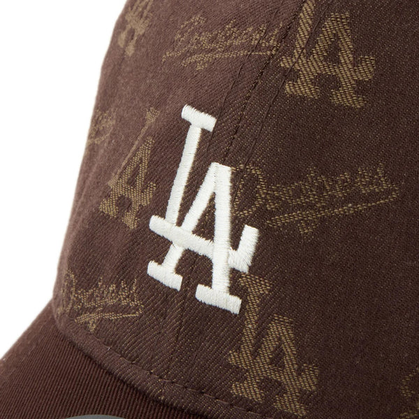 NEW ERA ( ニューエラ ) 9TWENTY MLB Jacquard ロサンゼルス・ドジャース ブラウン | 帽子 | キャップ | 日よけ | オシャレ | アウトドア | お出かけ | キャンプ | コットン | クロスストラップ | ユニセックス | 14745089 | にゅーえら