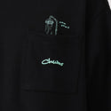 CHUMS ( チャムス ) コットンドライポストランバスポケットTシャツ | 半袖 | Tシャツ | 半袖Tシャツ | オーバーサイズ | リラックス | アウトドア | お出かけ | ゆったり | グラフィックTシャツ | バックプリント | 夏服 | CH01-2758 | ちゃむす