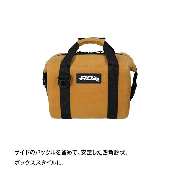 AO Coolers ( エーオークーラーズ ) 9パック ワックスドキャンバス ソフトクーラー | クーラー | クーラーバッグ | 保冷 | アウトドア | キャンプ | 撥水 | 8.5L | レジャー | ピクニック | 持ち運び