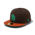 NEW ERA ( ニューエラ ) 59FIFTY Cactus ＆ Grape Fruit サンディエゴ・パドレス ウォルナット ラストバイザー | 帽子 | キャップ | 日よけ | オシャレ | アウトドア | お出かけ | レジャー | キャンプ | 14921971 | にゅーえら