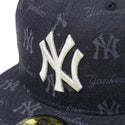 NEW ERA ( ニューエラ ) 59FIFTY MLB Jacquard ニューヨーク・ヤンキース ブラック | 帽子 | キャップ | 日よけ | オシャレ | 可愛い | フラットバイザー | ユニセックス | お出かけ | アウトドア | 14745152 | にゅーえら