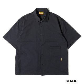 GRIP SWANY ( グリップスワニー ) 【 GSMSH0015 】 GS AIRFLOW SHIRT | シャツ | 半袖シャツ | 襟付き | 速乾性 | 通気性 | アウトドア | レジャー | キャンプ | ポリエステル100% | スマホ入れ | ぐりっぷすわにー