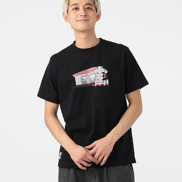 CHUMS ( チャムス ) ドライブインTシャツ | 半袖 | Tシャツ | 半袖Tシャツ | 夏 | アパレル | コットン100％ | プリントTシャツ | ウェア | CH01-2744 | お出かけ | オシャレ | アウトドア | キャンプ | レジャー | ちゃむす