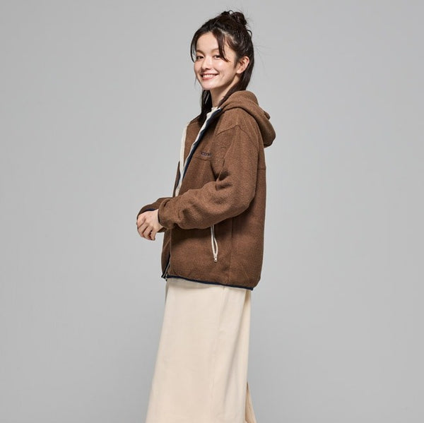 KRIFF MAYER ( クリフメイヤー ) ブークレジップパーカー | LADYS | レディース | W2517832 | 軽い | 暖かい | 羽織り | パーカー | 秋 | 冬 | 裏起毛 | 体型カバー | カジュアル | くりふめいやー