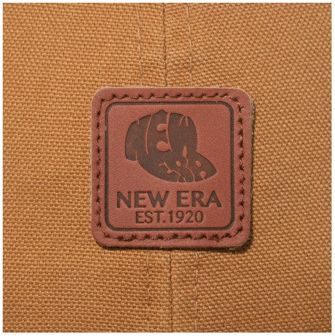 NEW ERA ( ニューエラ ) 9TWENTY Leather Patch ダックキャンバス
