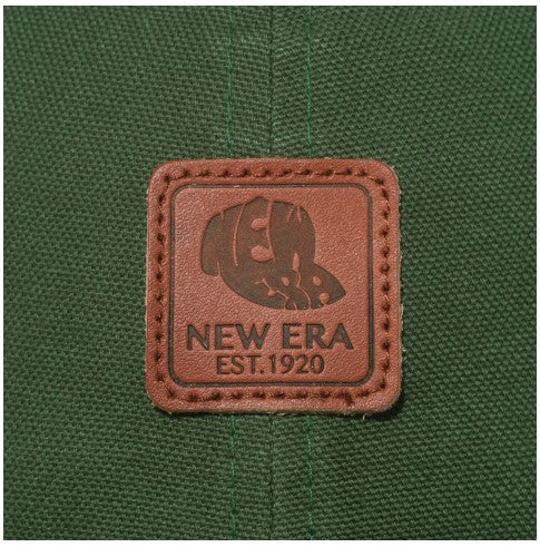 NEW ERA ( ニューエラ ) 9TWENTY Leather Patch ダックキャンバス