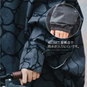 KiU ( キウ ) ビジブルバイシクルレインポンチョ | 防水 | 撥水 | はっ水 | 耐水 | 雨対策 | 台風 | 梅雨 | レインコート | ポンチョ | 雨具 | 袖付き | 収納袋 | ポケット | おしゃれ | 通勤 | 通学 | 自転車 | アウトドア | フェス | リフレクター | ユニセックス | K407