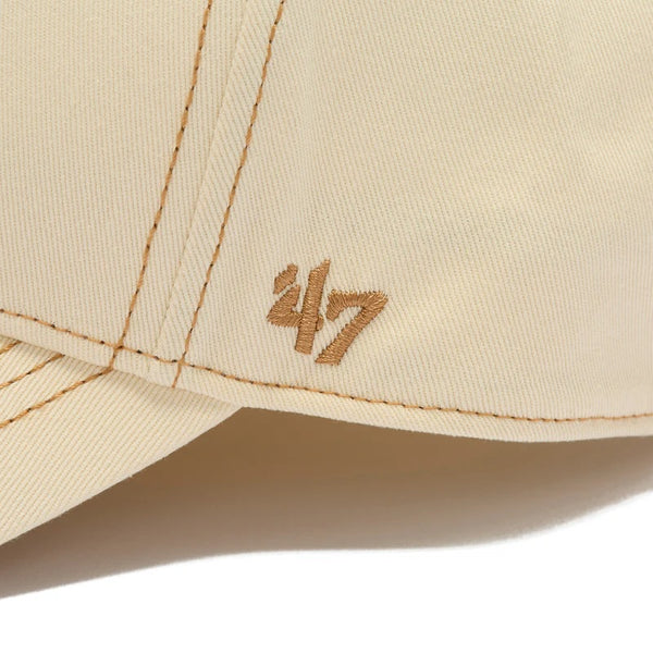 '47 ( フォーティーセブン ) '47 エムブイピー ロサンゼルス・ドジャース Contrast Stitch ナチュラル | 帽子 | キャップ | ステッチワーク | シンプル | サイズ調整 | アウトドア | お出かけ | レジャー | キャンプ | 14858412