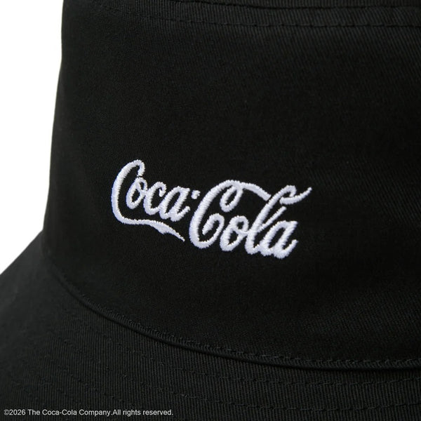 NEW ERA ( ニューエラ ) バケット01 リバーシブル Coca-Cola コカ･コーラ ブラック リバーシブル Coca-Cola コカコーラ バケットハット リバーシブルバケットハット 帽子 ハット 黒 ロゴ 15154783