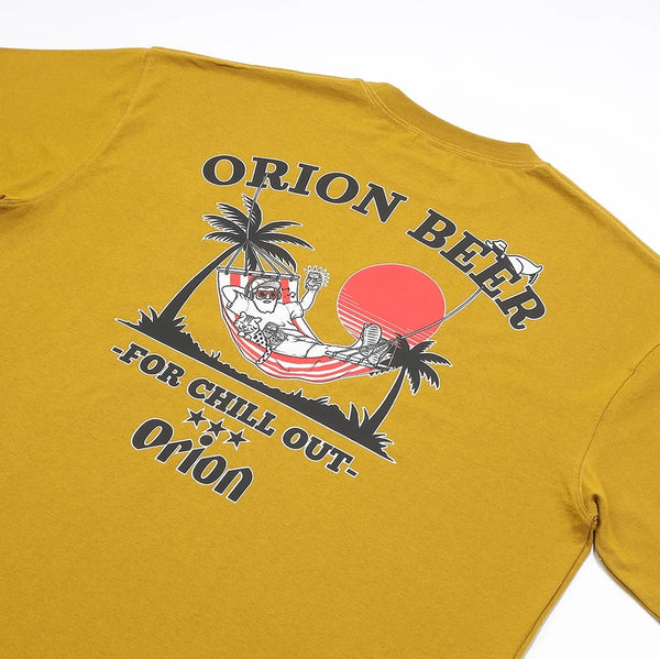 【 Duckster × ORION 】 RELAXED FIT S/STEE ハンモック Tシャツ 半袖 半袖Tシャツ バックプリント プリントT コラボ カジュアル 綿100％ コットン オリオンビール 沖縄 950210 ゆったり オーバーサイズ カットソー トップス ユニセックス メンズ レディース