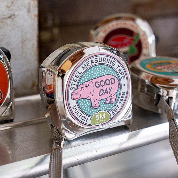 DULTON ( ダルトン ) MEASURE TAPE メジャーテープ | 計測 | 測る | 5メートル | カメ | カバ | スケール | プレゼント | ギフト | DIY | GM-0903 | だるとん | メジャー