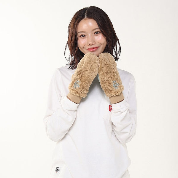 CHUMS ( チャムス ) ブービーエルモミトン | 手袋 | 防寒 | 寒さ対策 | 通勤 | 通学 | かわいい | 冬 | 小物 | ミトン | フリース | ギフト | プレゼント | CH09-1362 | ちゃむす