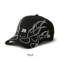 NEW ERA ( ニューエラ ) 9FORTY A-Frame The Flame 帽子 キャップ 炎 フレーム ファイヤー ロゴ 刺繍 ストリート カジュアル ブランド ベースボールキャップ アウトドア キャンプ 15137114 15137115