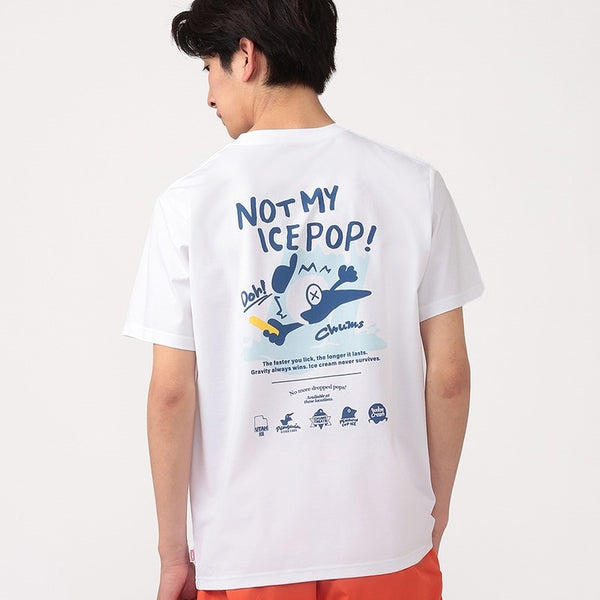 CHUMS ( チャムス ) ドライノットマイアイスポップTシャツ | 半袖 | Tシャツ | 半袖Tシャツ | アパレル | 夏服 | バックプリント | お出かけ | UVカット | 遮熱 | ドライ | キャンプ | アウトドア | レジャー | CH01-2762 | ちゃむす