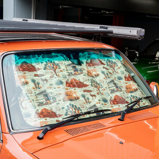 DULTON ( ダルトン ) AUTO SUNSHADE DESERT オート サンシェード | 車 | 夏 | 日差し | 蛇腹式 | ダッシュボード | カーライフ | 紫外線対策 | オールシーズン | 可愛い | 繰り返し | 使える | だるとん