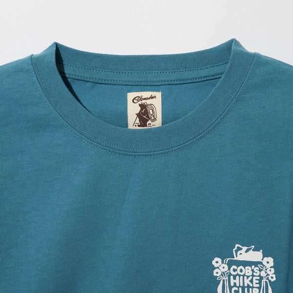 COBMASTER ( コブマスター ) COB HIKECLUB TEE | シャツ | 半袖 | ウェア | トップス | Tシャツ | 吸水速乾 | レジャー | アウトドア | キャンプ | 81149100 | カジュアル | ワイドシルエット | 綿100％ | シンプル | こぶますたー