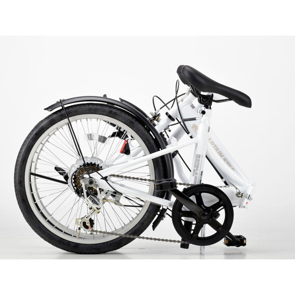 【 取り寄せ商品 】 CAPTAIN STAG ( キャプテンスタッグ ) リアーノ FDB206BAA 自転車 変速付き 折り畳み自転車 折りたたみ自転車 SHIMANO 20インチ LEDライト コンパクト 軽量 サイクリング 街乗り 通勤 通学 YG-1594 YG-1595 YG-1596