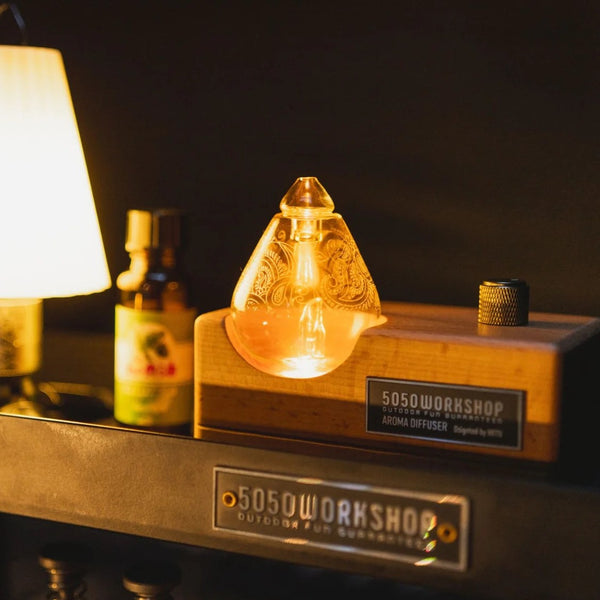 5050WORKSHOP ( フィフティフィフティワークショップ ) AROMA NEBULIZER | アロマディフューザー | オシャレ | プレゼント | ギフト | アロマ | リラックス | アウトドア | キャンプ | ケース付 | TR050-5WS-3810 | TR050-5WS-3809