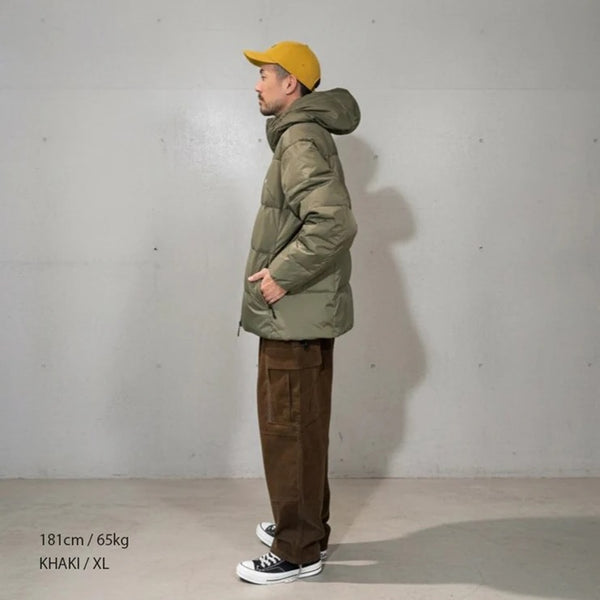 GRIP SWANY ( グリップスワニー ) 【 GSMJ-056 】 WATER REPELLENT DOWN JACKET | ジャケット | アウター | ダウン | ダウンジャケット | 羽毛 | 軽い | シンプル | 軽量 | お出かけ | 冬 | 撥水 | ダブルジッパー | オシャレ | ぐりっぷすわにー