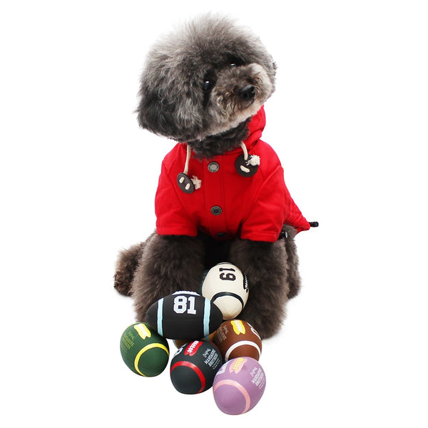 MANDARINE BROTHERS ( マンダリンブラザーズ ) AMERICAN FOOTBALL TOY | 犬 | イヌ | おもちゃ | フットボール | 可愛い | 音が鳴る | まんだりんぶらざーず