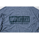 【 SALE 】GRIP SWANY ( グリップスワニー ) 【 GSMCT0014 】 BOX LOGO DRY S/S TEE | シャツ | Tシャツ | 半袖 | 半袖Tシャツ | 半袖シャツ | シンプル | UVカット | 速乾 | バックプリント | ランニング | キャンプ | ジム | 使いやすい | アウトドア | レジャー | ぐりっぷすわにー